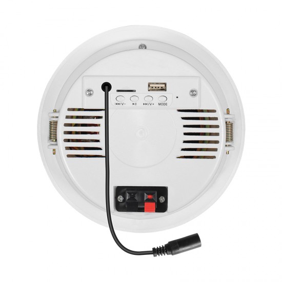 Overhead PIR Motion Activated Audio Player Motion Triggered Ceiling Speaker Music Player for Indoor Public Places Overhead PIR Motion Activated Audio Player Motion Triggered Ceiling Speaker Music Player for Indoor Public Places