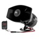 Wireless Programmable MP3 Car Horn 4 Key Remote Customizable Siren Horn for Vehicles Wireless Programmable MP3 Car Horn 4 Key Remote Customizable Siren Horn for Vehicles