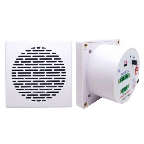 AGV Voice Player Embedded Audio Player for Automated Guided Vehicle Triggerable Sound Player for Industrial Automation Equipment AGV Voice Player Embedded Audio Player for Automated Guided Vehicle Triggerable Sound Player for Industrial Automation Equipment