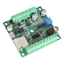 7 Button Triggered MP3 Sound Module UART Serial MP3 Player RS485 Audio Player Sound Board 