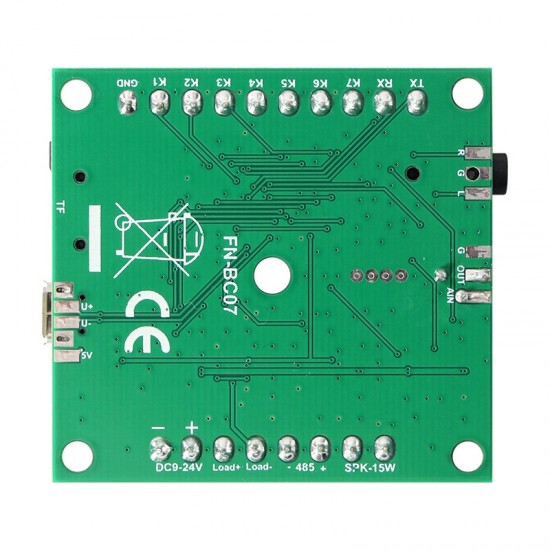 7 Button Triggered MP3 Sound Module UART Serial MP3 Player RS485 Audio Player Sound Board 7 Button Triggered MP3 Sound Module UART Serial MP3 Player RS485 Audio Player Sound Board