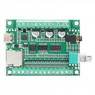 10 Button Trigggered Audio Player Sound Board UART and RS485 Serial MP3 Player Voice Module with 25W x 2 Amplifier