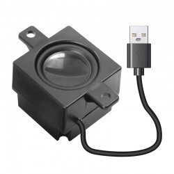 USB Mini Speaker Subwoofer for PC Mini External USB Powered Speaker for Laptop Notebook