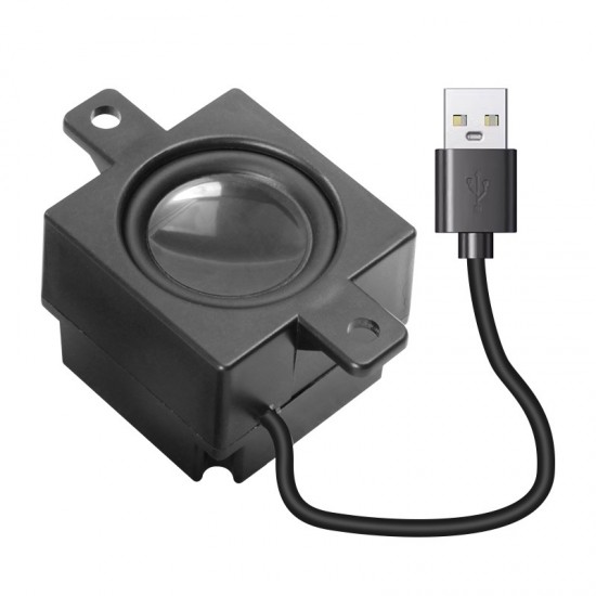 USB Mini Speaker Subwoofer for PC Mini External USB Powered Speaker for Laptop Notebook