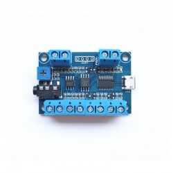 4 Button USB Recording Sound Module Recordable MP3 Voice Module Sound Glove Module with 3W Amplifier
