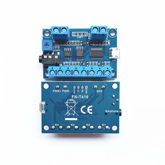 4 Button USB Recording Sound Module Recordable MP3 Voice Module Sound Glove Module with 3W Amplifier 4 Button USB Recording Sound Module Recordable MP3 Voice Module Sound Glove Module with 3W Amplifier