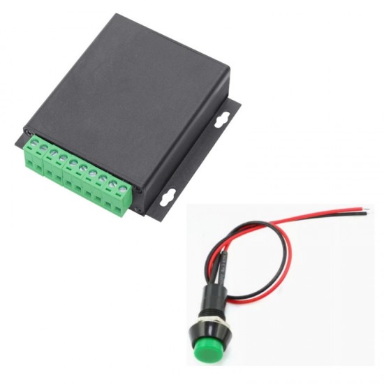 Button Triggered Sound Player Motion Sensor Activated Audio Player with 25W x 2 Stereo Amplifier