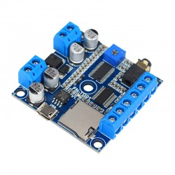 Motion Sensor Activated MP3 Player Module Button Triggered Sound Module with 15W Class D Amplifier  