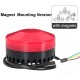 Mini Sound and Light Alarm with Triggers for Industrial Equipment Programmable Audible Visual Alarm for Security Protection Mini Sound and Light Alarm with Triggers for Industrial Equipment Programmable Audible Visual Alarm for Security Protection