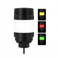 Modbus RTU Audible and Visual Alarm with 3 Color Signal Light Industrial Sound and Light Alarm for Workshop Machines