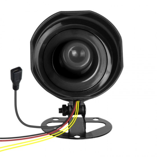 One Button Triggered Musical Car Horn Programmable MP3 Siren Horn Customizable Sound Car Horn Loudspeaker