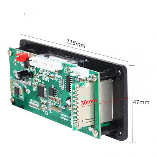 TDM156 Digital Audio Player MP3 Decoder Board USB SD Bluetooth FM Music Player Module