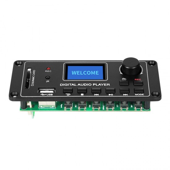 TDM156 Digital Audio Player MP3 Decoder Board USB SD Bluetooth FM Music Player Module