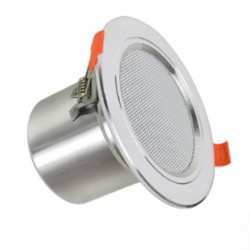Metal Ceiling Speaker 3-Inch HiFi Music Loudspeaker 12W 8Ohm Fashionable Passive Speaker