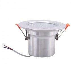 Metal Ceiling Speaker 3-Inch HiFi Music Loudspeaker 12W 8Ohm Fashionable Passive Speaker