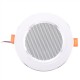Metal Ceiling Speaker 3-Inch HiFi Music Loudspeaker 12W 8Ohm Fashionable Passive Speaker
